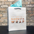Steel Petal Press - Gangsta Wrap Gift Bag - Metallic Foil-Stamped Gift Bag