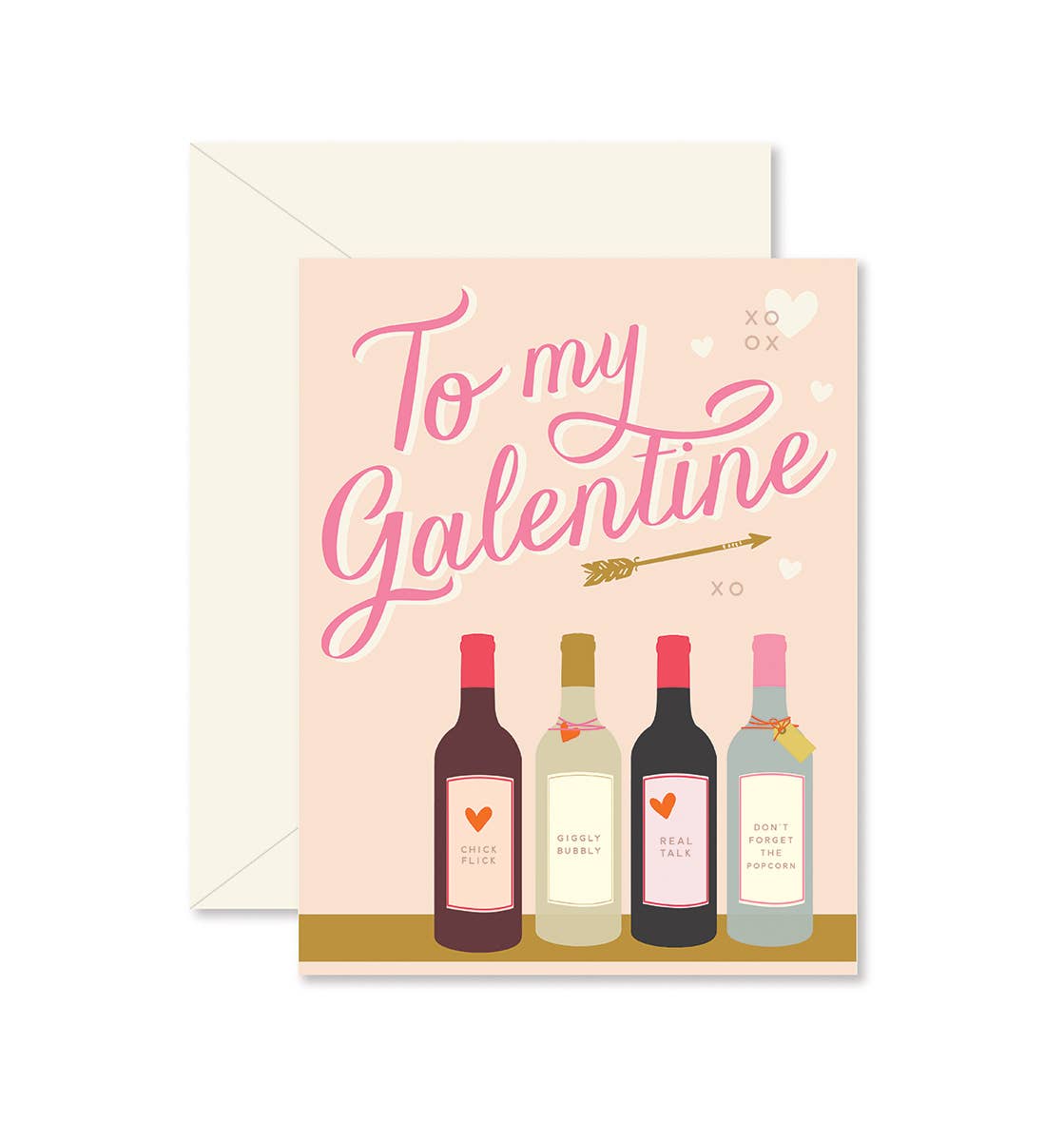 Ginger P. Designs - To My Galentine Greeting Card