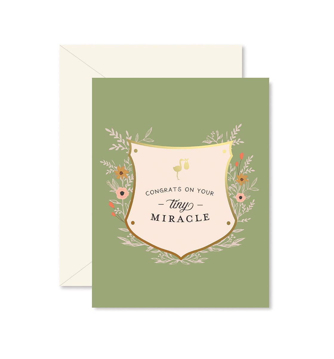 Ginger P. Designs - Tiny Miracle Baby Greeting Card