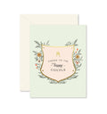 Ginger P. Designs - Cheers to the Happy Couple Wedding Greeting Card
