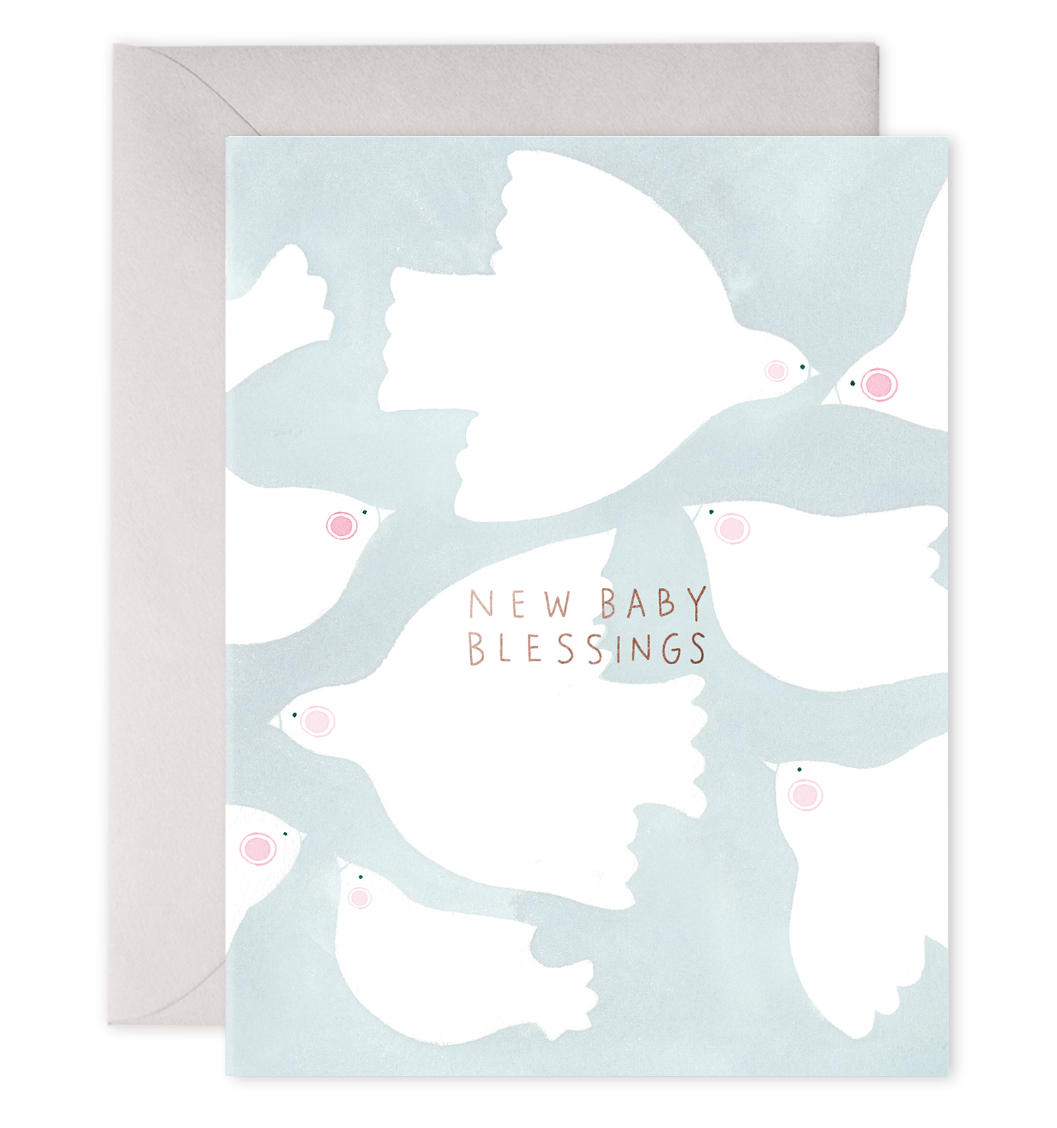 E. Frances Paper - Baby Blessings | New Baby Shower Greeting Card