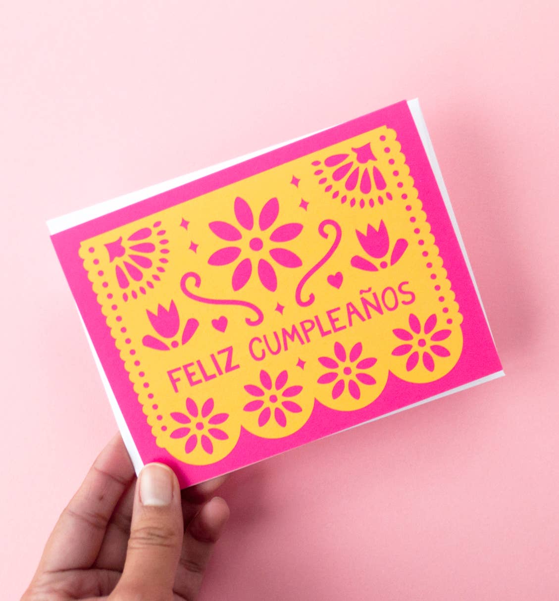 Graphic Anthology  - Papel Picado Cumpleaños Greeting Card | Spanish Birthday