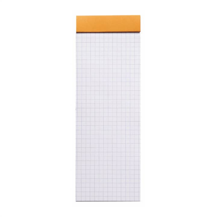 Rhodia Classic Notepad 3 x 8.25: Orange GRAPH