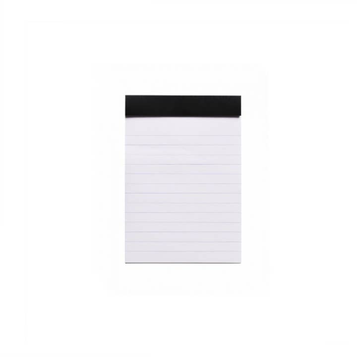 Rhodia Classic Notepad  3.5 x 4.75: Black GRAPH / 3.5" x 4.75"