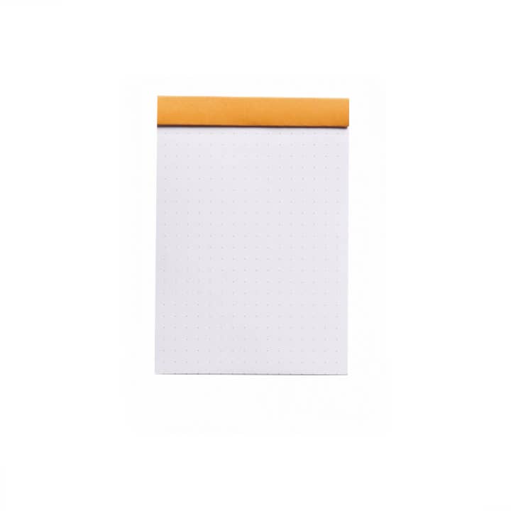 Rhodia Classic Notepad  3.5 x 4.75: Orange LINED / 3.5" x 4.75"