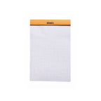 Rhodia Classic Notepad 6 x 8.25: Orange LINED w/ MARGIN / 6" x 8.25"