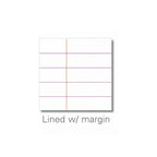 Rhodia Classic Notepad 6 x 8.25: Orange LINED w/ MARGIN / 6" x 8.25"