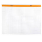 Rhodia Classic Notepad 16.5 x 12.5: Orange Graph / 16.5" x 12.5"