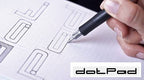 Rhodia Classic Notepad 16.5 x 12.5: Orange Graph / 16.5" x 12.5"