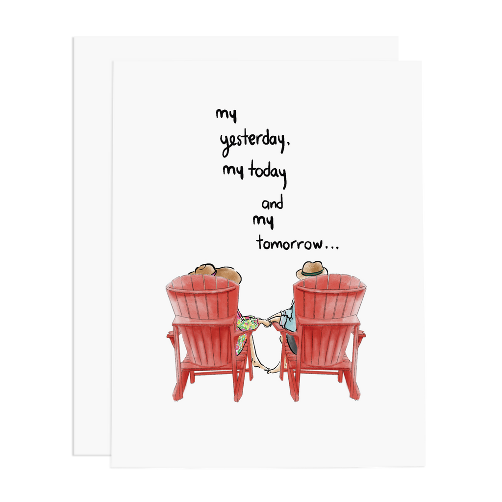 Ramus & Co. - My Yesterday, My Today, My Tomorrow Greeting Card