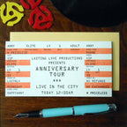 a. favorite design - Anniversary Rock Ticket