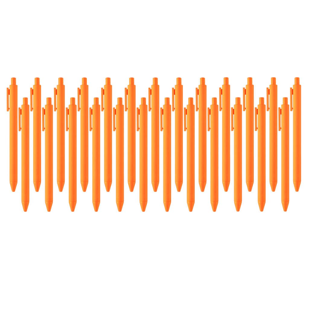 Talking Out of Turn Jotter Pen: Orange