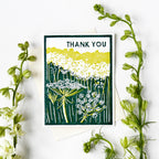 Heartell Press - Queen Anne's Lace Thank You Card