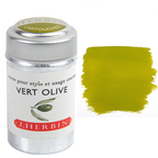 Herbin Fountain Pen Ink Cartridges - Tin of 6: Perle Noir (Black Pearl)