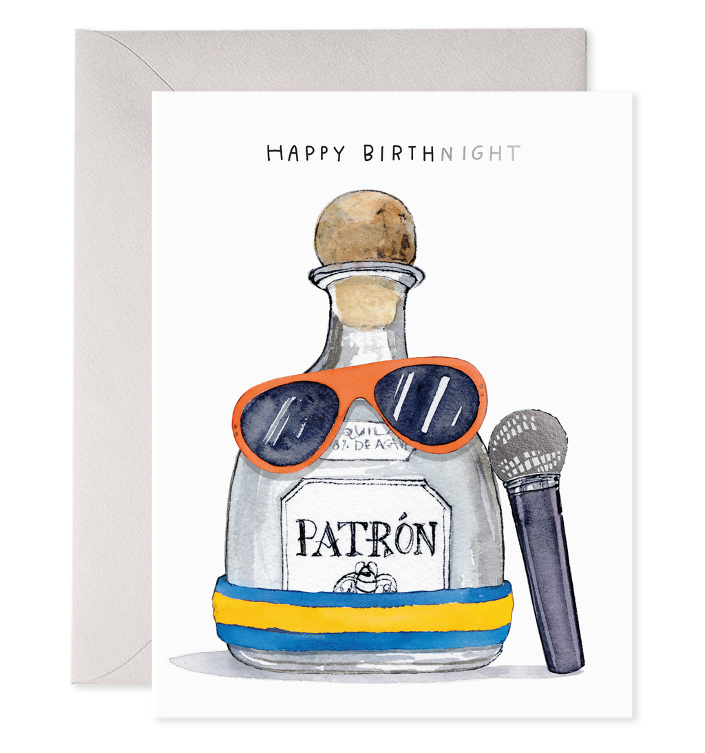 E. Frances Paper - Tequila Birthday Greeting Card