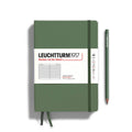 Leuchtturm1917- Notebooks - Medium (A5): Olive / Hardcover / Ruled
