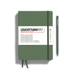 Leuchtturm1917- Notebooks - Medium (A5): Olive / Hardcover / Ruled