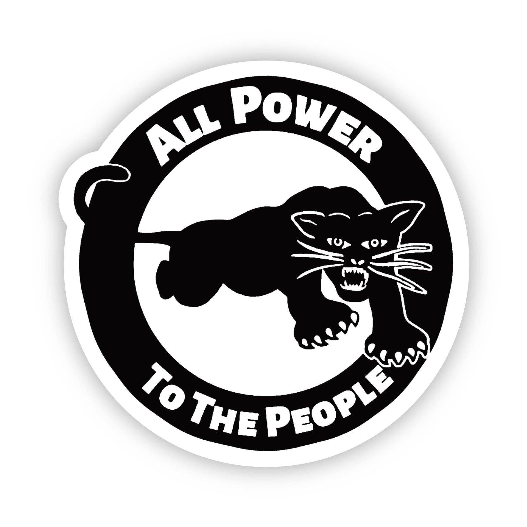 CheerNotes Greeting Cards & Stationery - All Power Black Panther Stickers