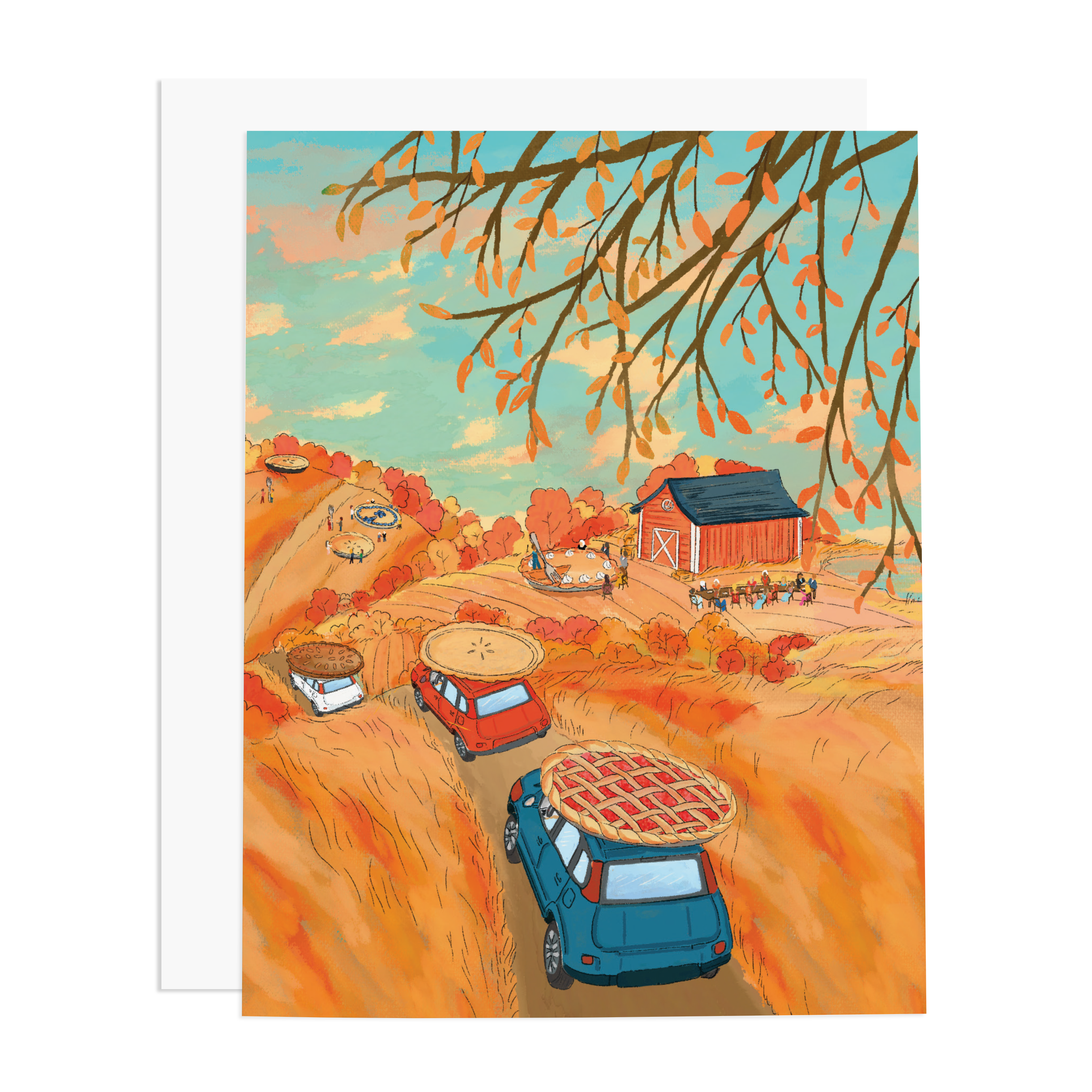 Ramus & Co. pie society Greeting Card