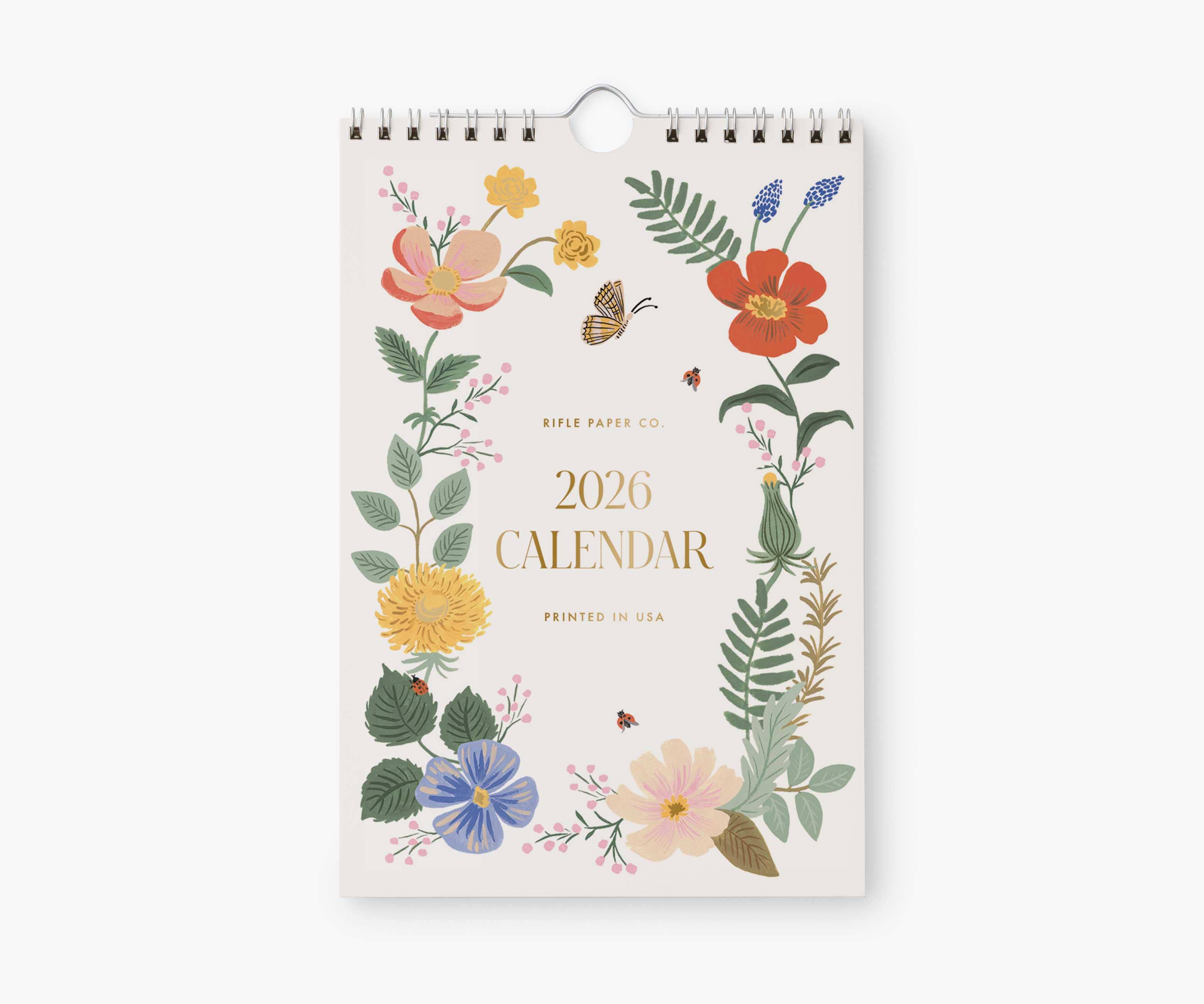 Rifle Paper Co. - 2026 Strawberry Fields Kitchen Calendar (6x9)