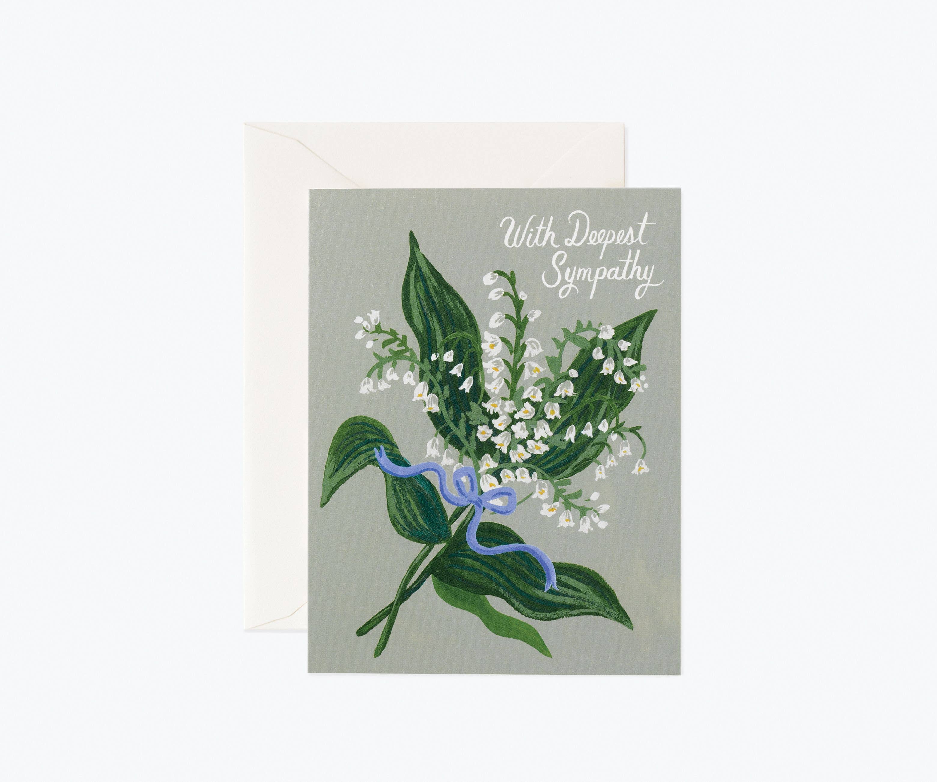 Rifle Paper Co. - Lily of the Valley Sympathy Card