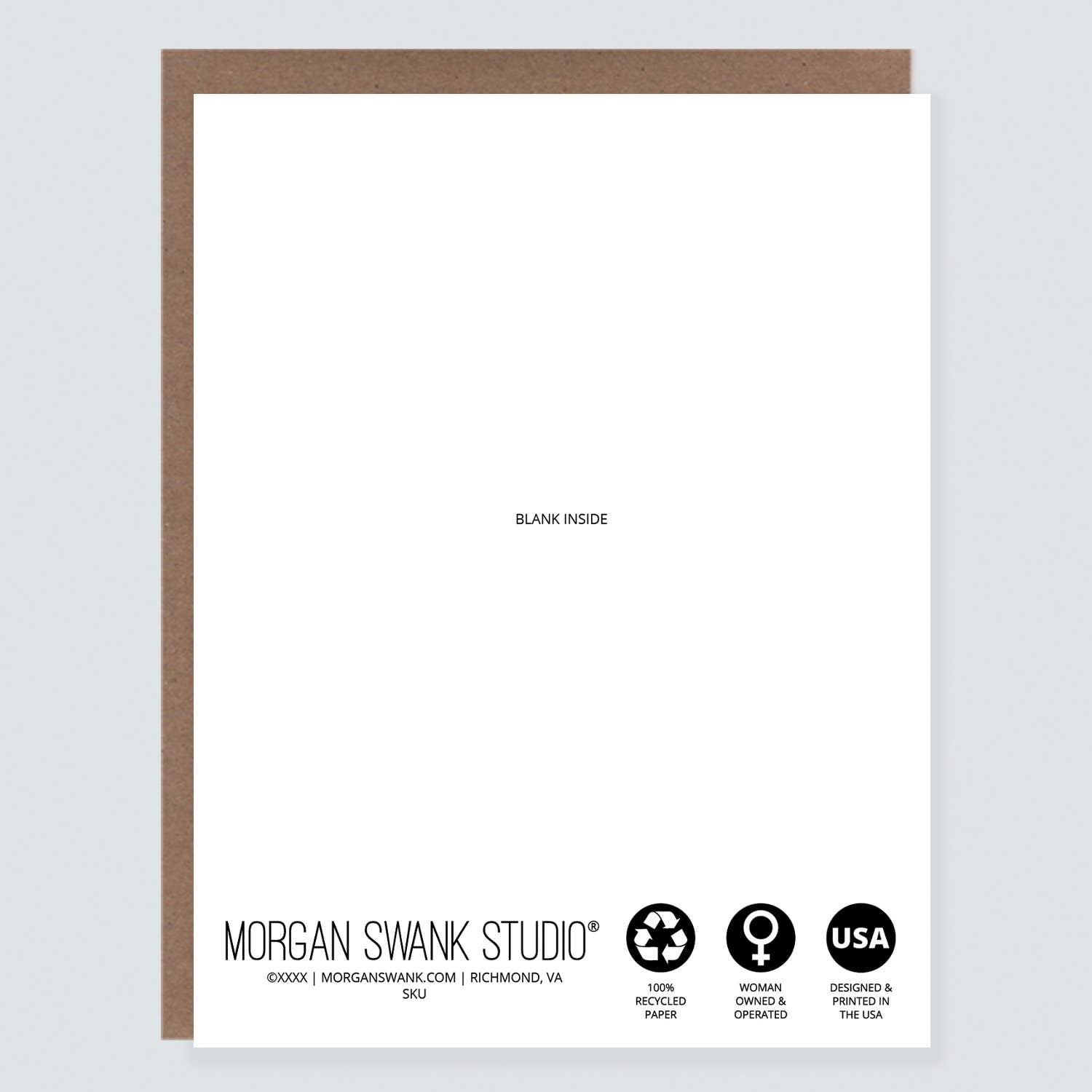 Morgan Swank Studio - Peace and Comfort Cherry Blossom |  Sympathy Card