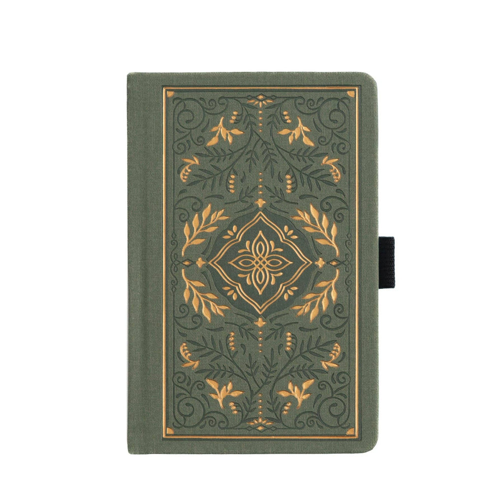 Archer and Olive - Storybook In Vintage Olive Notebook: Blank