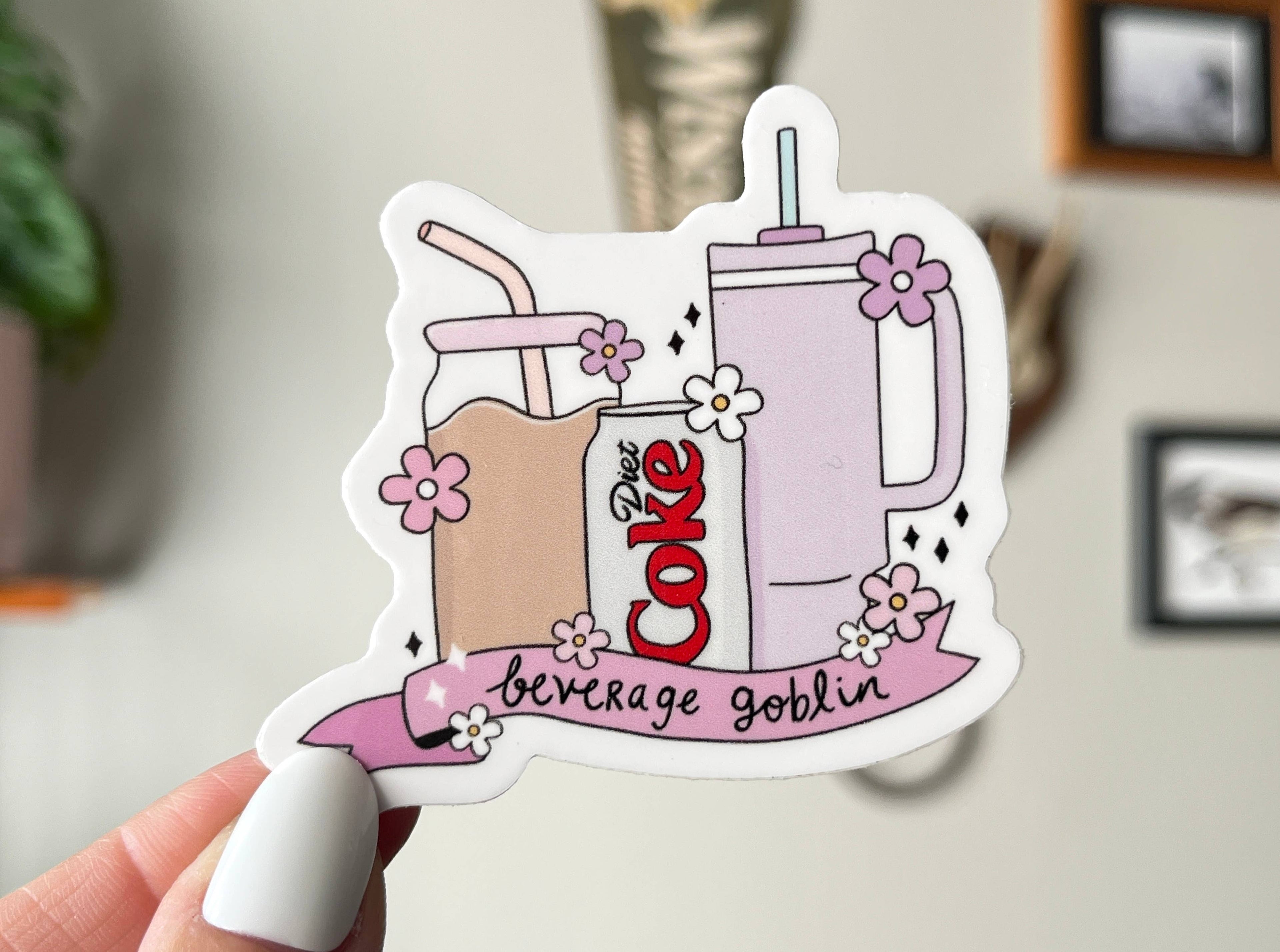 Thanks, Capitalism! - Beverage Goblin waterproof sticker