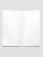 Cloth & Paper - Travel Notebook | A5 Slim: Undated Daily | Verona