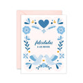 Isabella MG & Co. - Otomi Felicidades - Spanish Wedding Greeting Card
