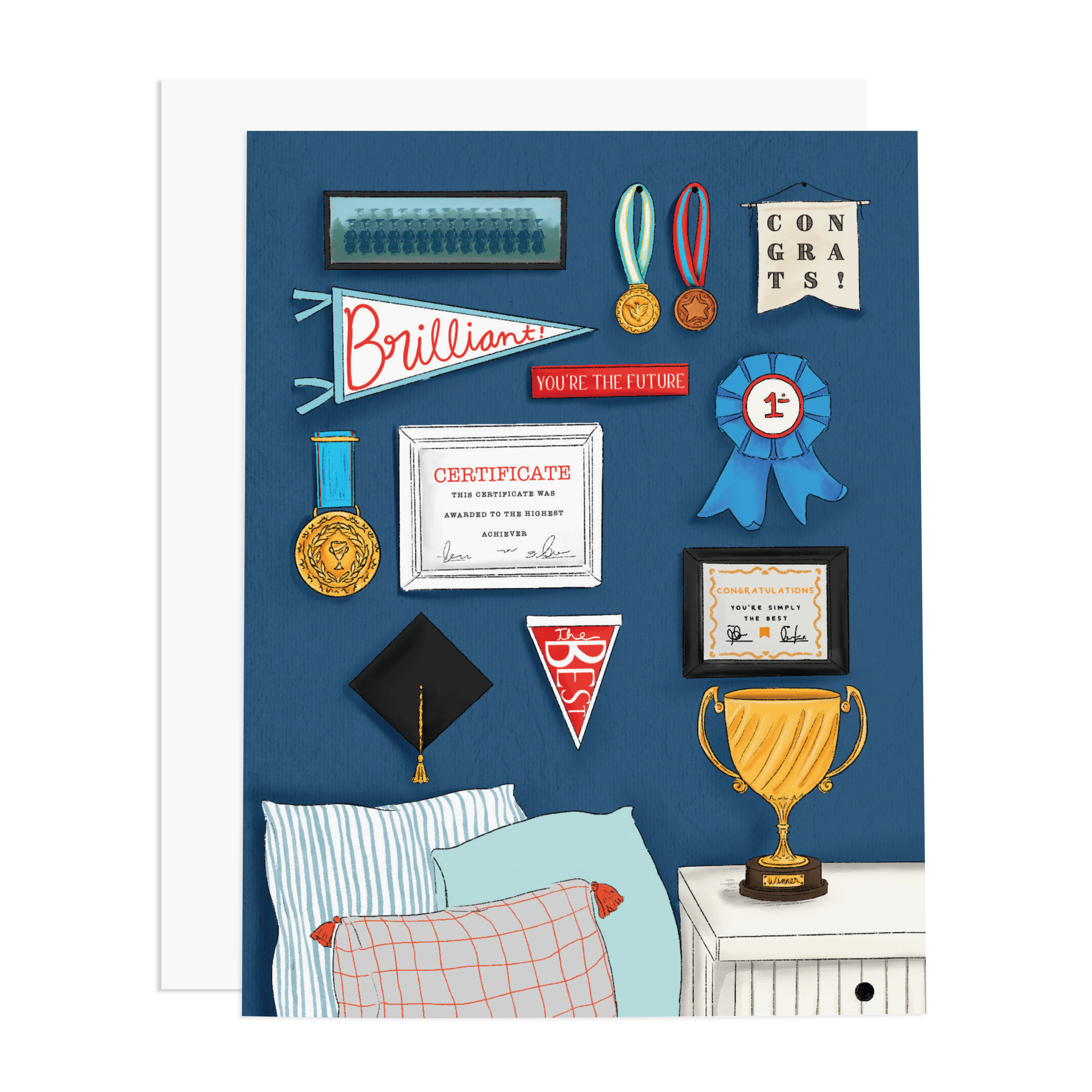 Ramus & Co. - Wall of Achievements Greeting Card
