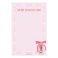 Pippi Post To Do After Diet Coke 4x6 Notepad