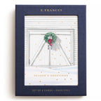 E. Frances Paper - Holiday Barn Christmas Boxed Card Set, Set of 6