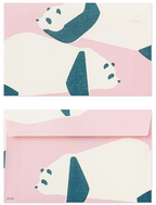 Midori Easy & Cozy Envelope - Kimagure Panda