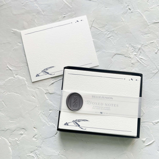 Belle & Union - Inkwell & Pigeon Boxed Notes, set of 6 cards