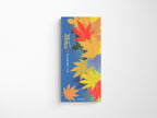 Midori - Letter Pad 181 Silk-Printing Fallen Leaves S2