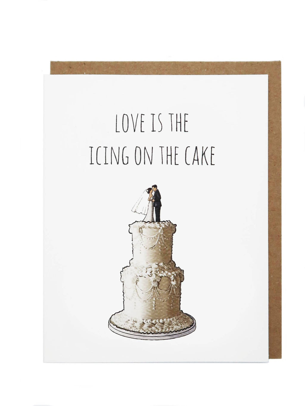 Noted By Copine - Love Wedding Cake