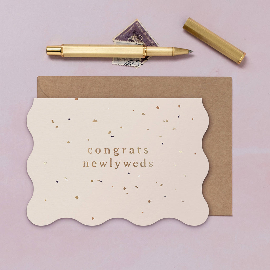 Sister Paper Co. - Newlyweds Wedding, Confetti Card