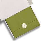 Red Cap Cards - Chartreuse tissue paper