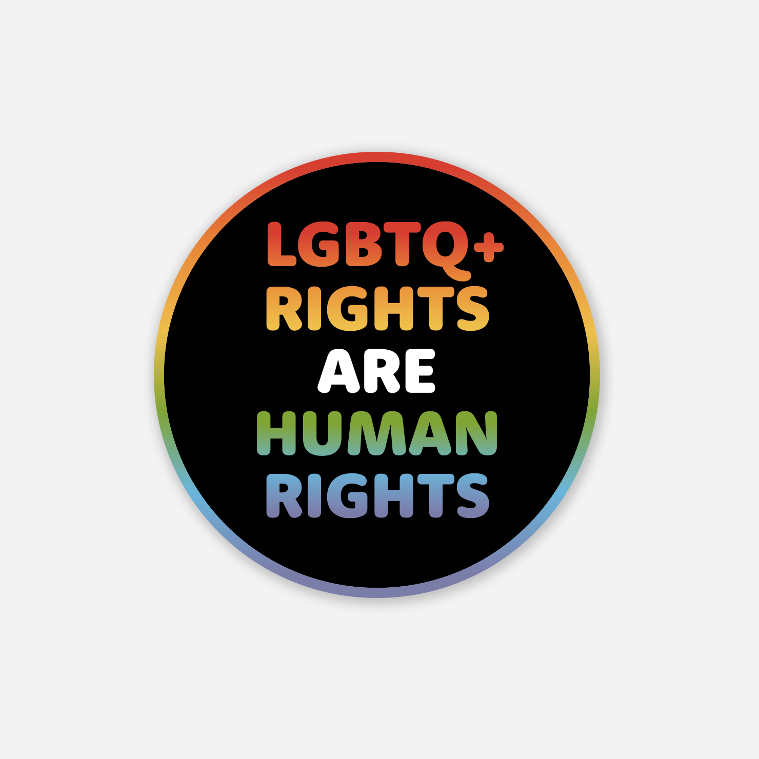 Discovery Stickers - LGBTQ+ Rights Are Human Rights
