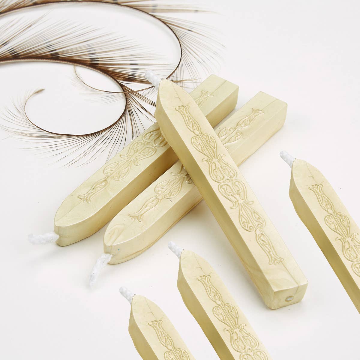 Freund Mayer & Co. - Orange Pearl, Sealing Wax Sticks