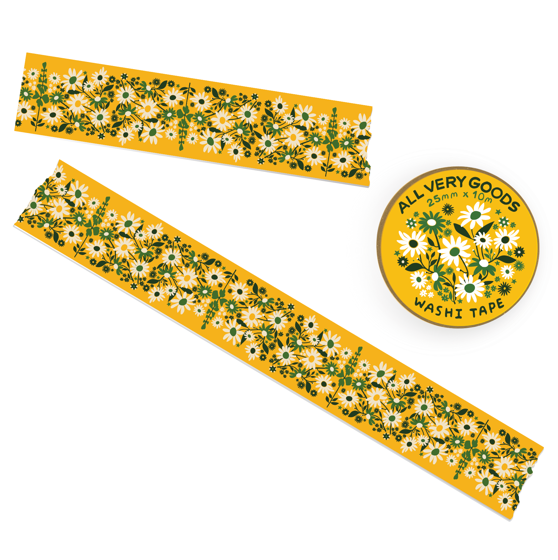 All Very Goods - Washi Tape - Daisies