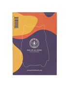 Girl of All Work - Ghost Cat Die Cut Sticky Notes
