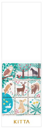 KING JIM - KITTA WASHI Tape Special: Garden