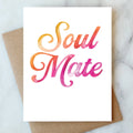 Abigail Jayne Design - Soul Mate Greeting Card | Valentine Love Friendship