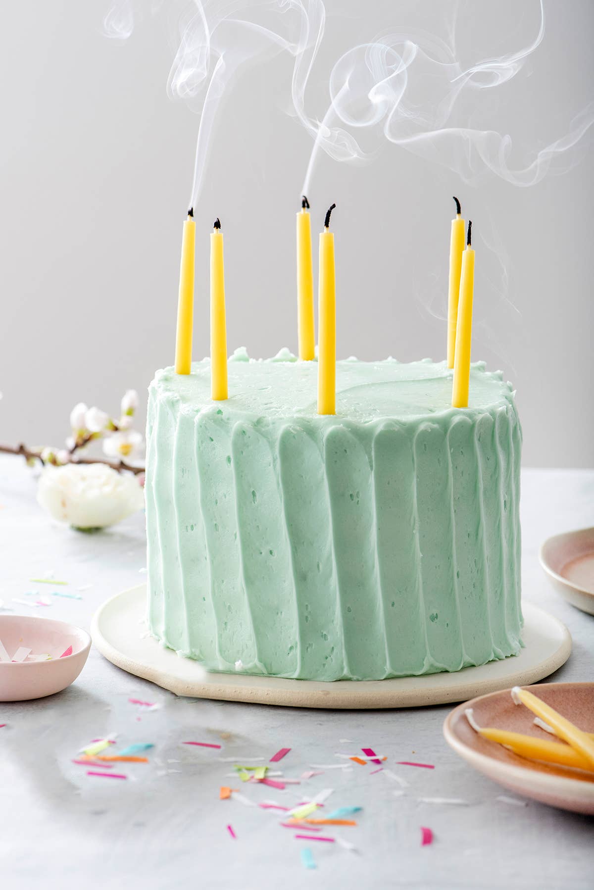 Anellabees - Party Decor 100% Pure Beeswax Birthday Candles