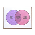 Lady Pilot Letterpress - Venn Valentine Greeting Card