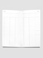Cloth & Paper - Travel Notebook | A5 Slim: Routine Builder | Beignet