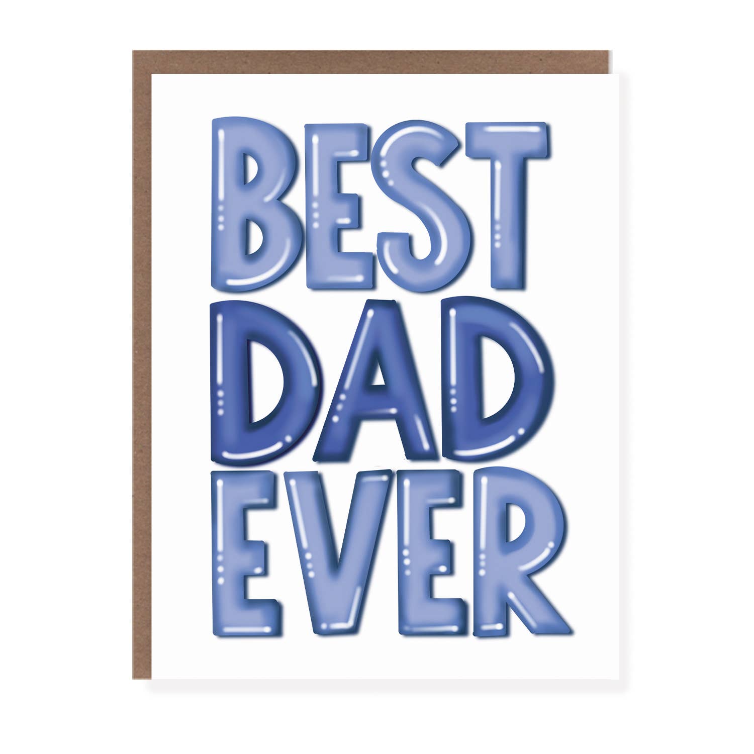 Morgan Swank Studio - Best Dad Ever | Father's Day Card