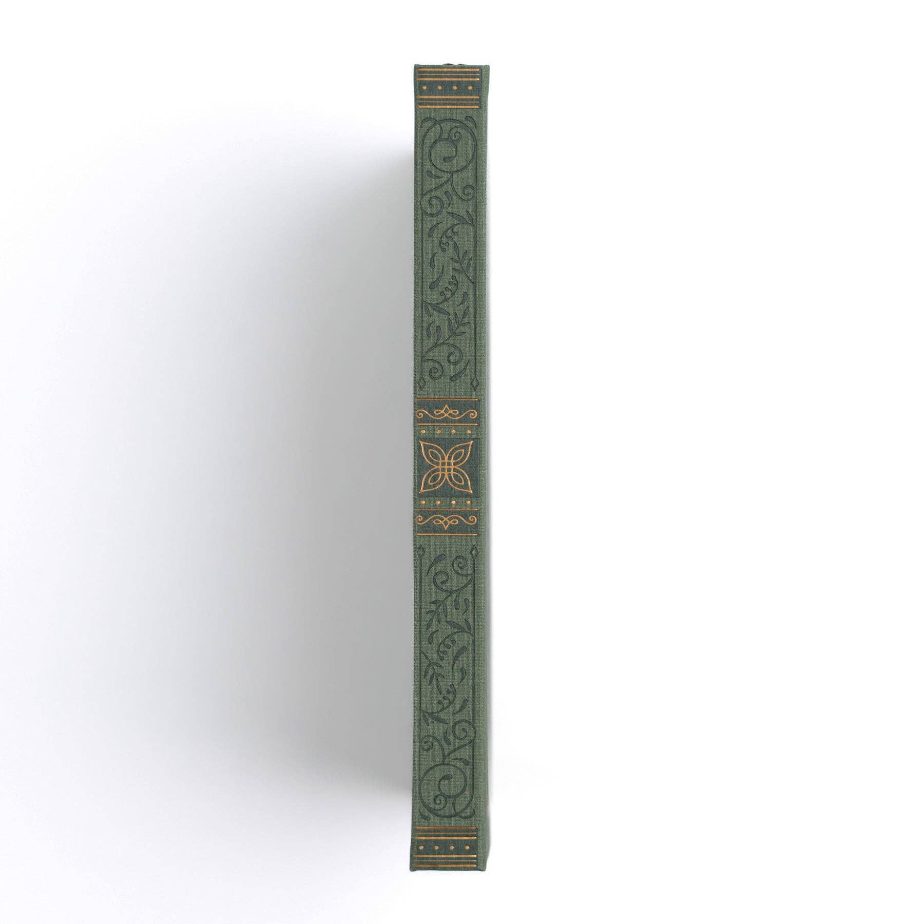 Archer and Olive - Storybook In Vintage Olive Notebook: Blank